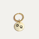 Custom Paw Print Keychain-Accessories > Keychains & Lanyards > Keychains-EcoPhilia