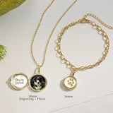 Custom Pet Photo Locket Necklace-Jewelry > Necklaces > Pendant Necklaces-EcoPhilia