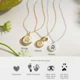 Custom Pet Photo Locket Necklace-Jewelry > Necklaces > Pendant Necklaces-EcoPhilia