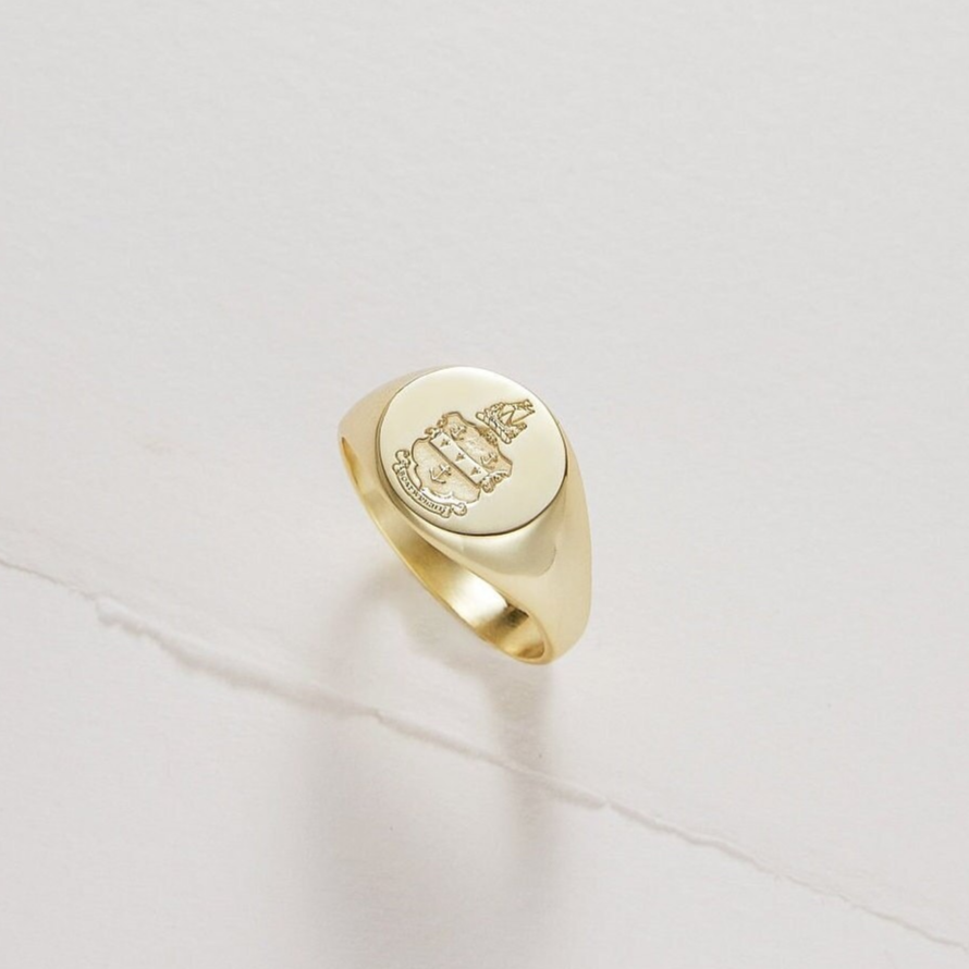 Custom Signet Ring-Custom Signet Ring-EcoPhilia