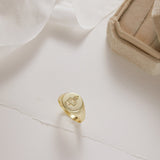 Custom Signet Ring-Custom Signet Ring-EcoPhilia