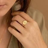 Custom Signet Ring-Custom Signet Ring-EcoPhilia