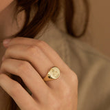 Custom Signet Ring-Custom Signet Ring-EcoPhilia