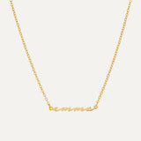 Dainty Handwriting Signature Necklace-Jewelry > Necklaces > Monogram & Name Necklaces-EcoPhilia