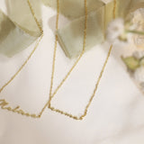 Dainty Handwriting Signature Necklace-Jewelry > Necklaces > Monogram & Name Necklaces-EcoPhilia