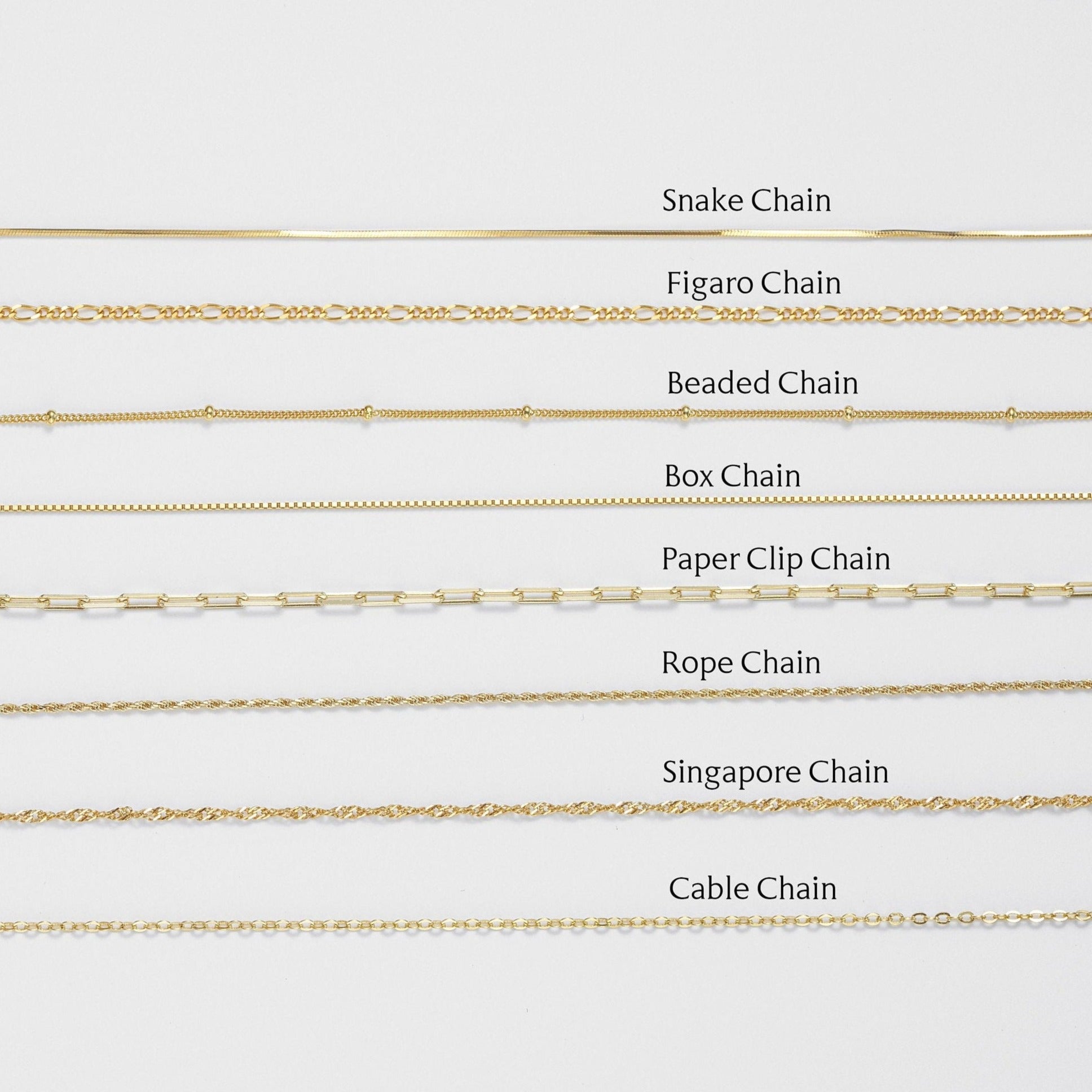 Dainty Layering Everyday Necklace-Jewelry > Necklaces > Chains-EcoPhilia