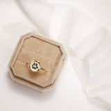 Dainty Paw Print Seal Wax Ring-Jewelry > Rings > Statement Rings-EcoPhilia