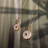 Diamond Moon Sun Star Necklace-Jewelry > Necklaces > Charm Necklaces-EcoPhilia