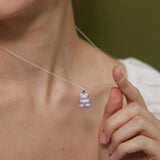 Gummy Bear Locket Necklace – A Sparkle of Joy