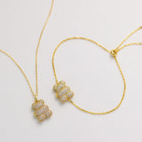 Gummy Bear Locket Necklace – A Sparkle of Joy