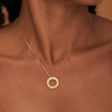 Family Circle Necklace-Jewelry > Necklaces > Pendant Necklaces-EcoPhilia