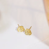 February Violet Birth Flower Earring-birth flower jewelery-EcoPhilia