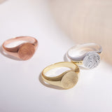 Finger Print Rings-Finger Print Rings-EcoPhilia