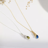 Hand Birthstone Necklace-Hand Birthstone Necklace-EcoPhilia