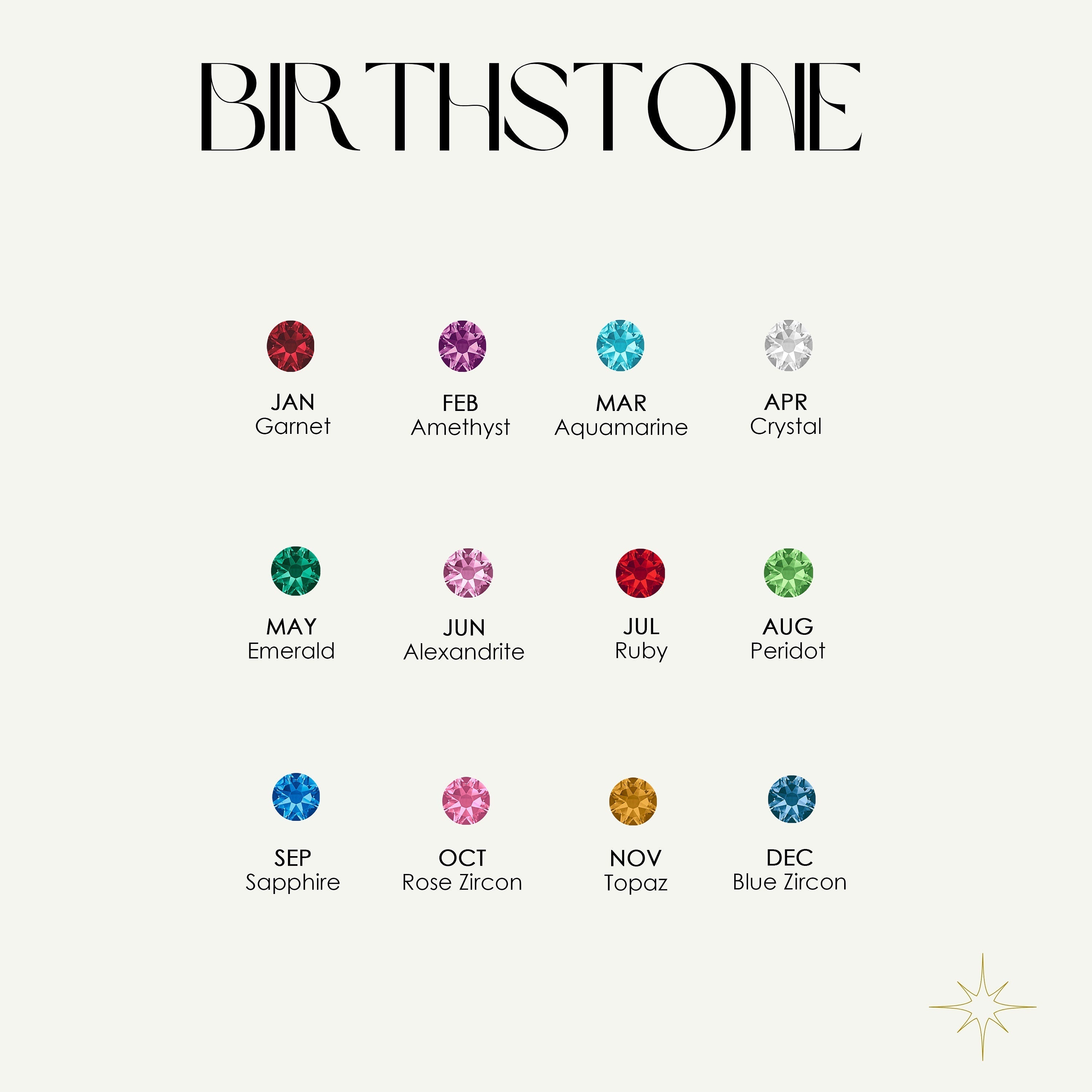 Hand Birthstone Ring-Hand Birthstone Ring-EcoPhilia