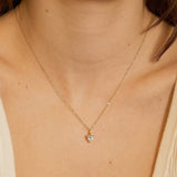 Heart Diamond Necklace-Heart Diamond Necklace-EcoPhilia