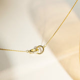 Infinity Interlocking Necklace-Infinity Interlocking Necklace-EcoPhilia