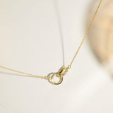 Infinity Interlocking Necklace-Infinity Interlocking Necklace-EcoPhilia