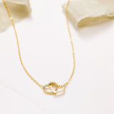 Interlocking Heart Necklace-Interlocking Heart Necklace-EcoPhilia