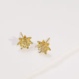 July Lotus Birth Flower Earring-earrings for girls-EcoPhilia