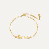 Name Bracelet in Minimal Link