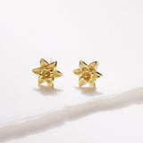 March Daffodil Birth Flower Earring-daffodil drop earrings-EcoPhilia