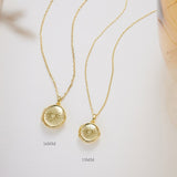 Moon Sun Locket Necklace-Moon Sun Locket Necklace-EcoPhilia