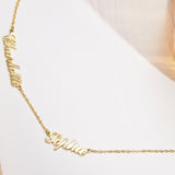 Multi Name Necklace-Jewelry > Necklaces > Monogram & Name Necklaces-EcoPhilia