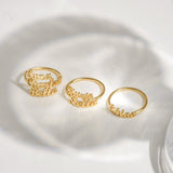 Multi Name Ring-Jewelry > Rings > Statement Rings-EcoPhilia