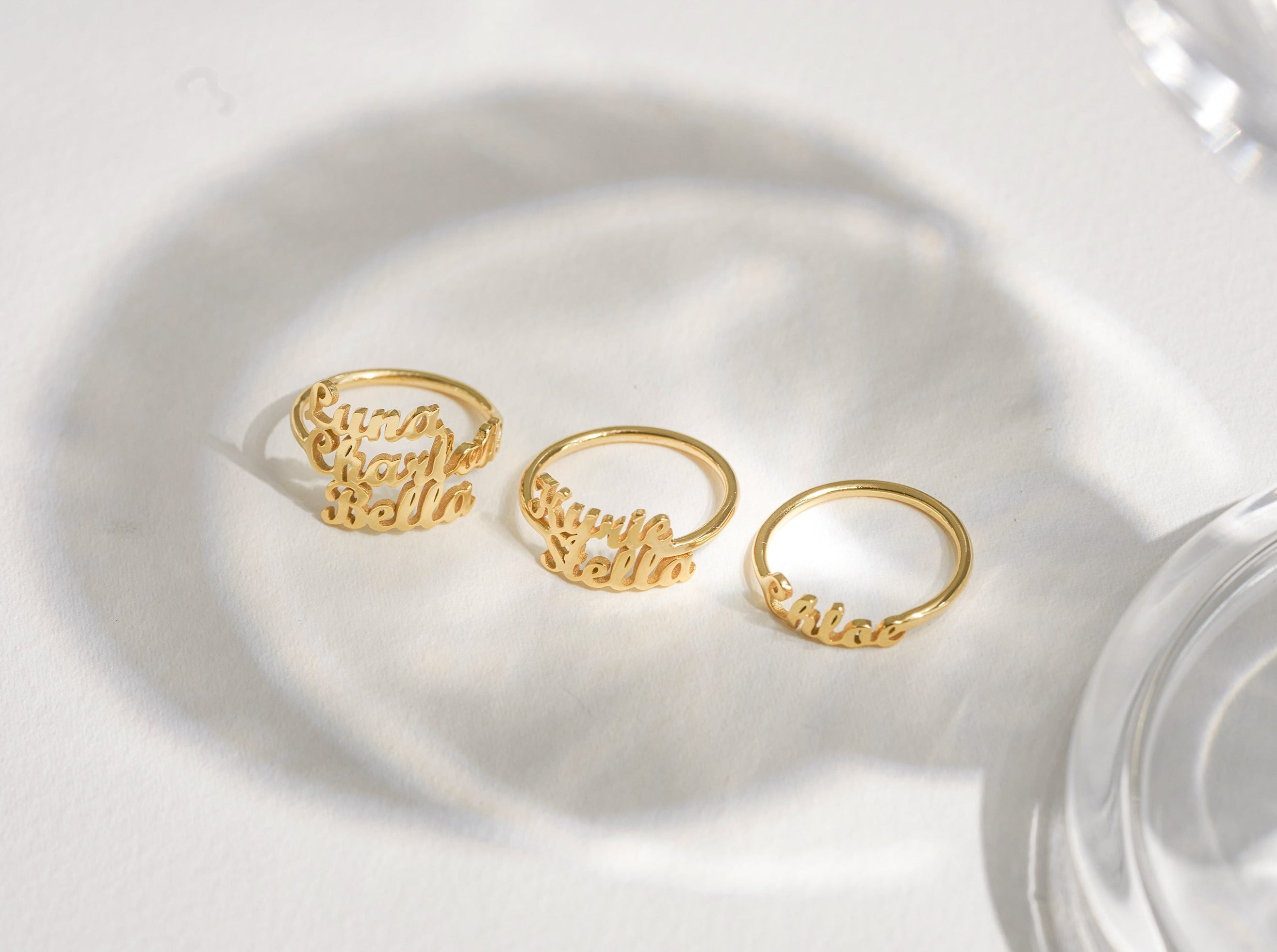 Multi Name Ring-Jewelry > Rings > Statement Rings-EcoPhilia