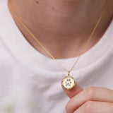 Paw Print Locket Necklace-Paw Print Locket Necklace-EcoPhilia