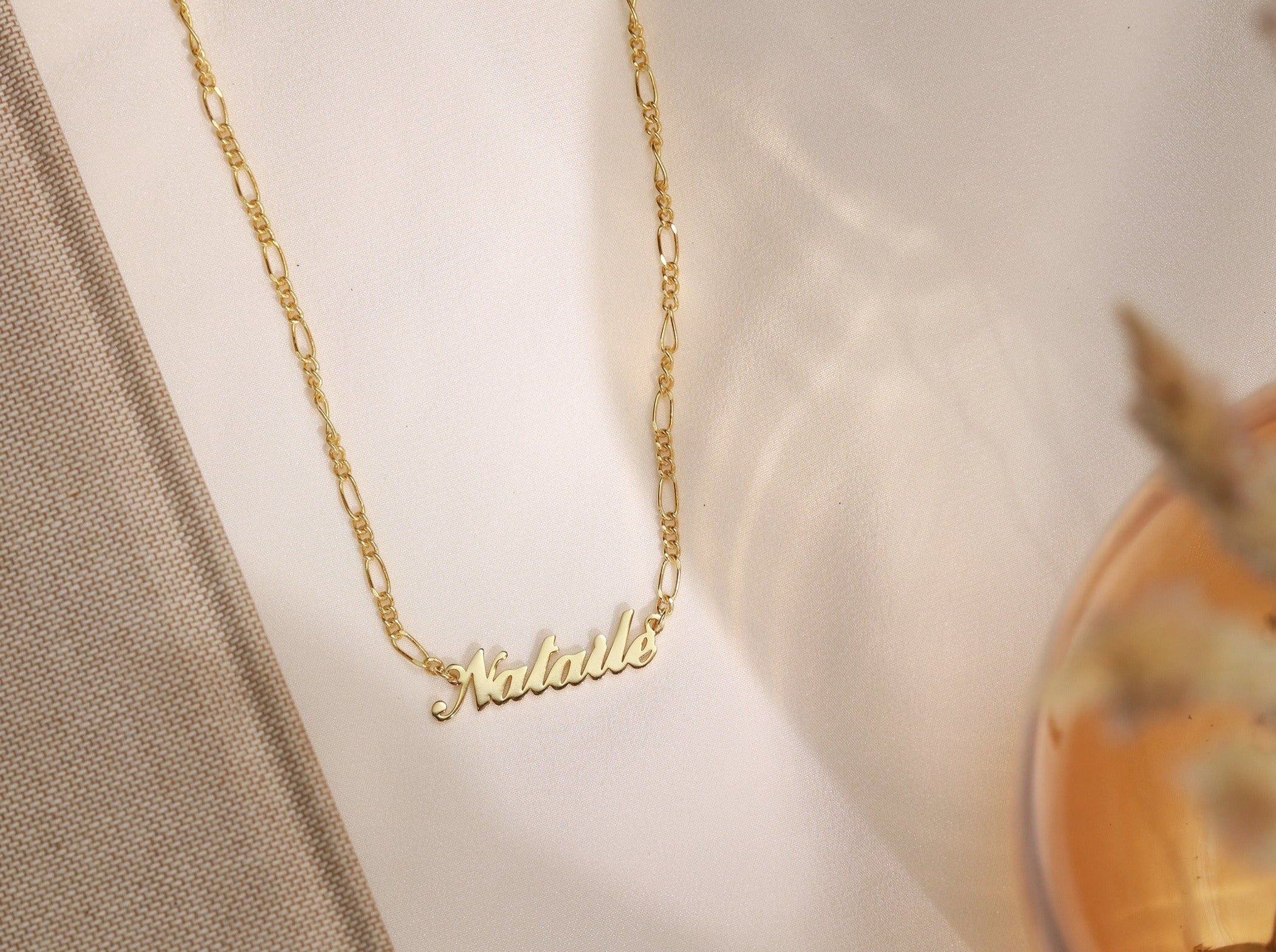 Personalized Name Necklace-Jewelry > Necklaces > Monogram & Name Necklaces-EcoPhilia