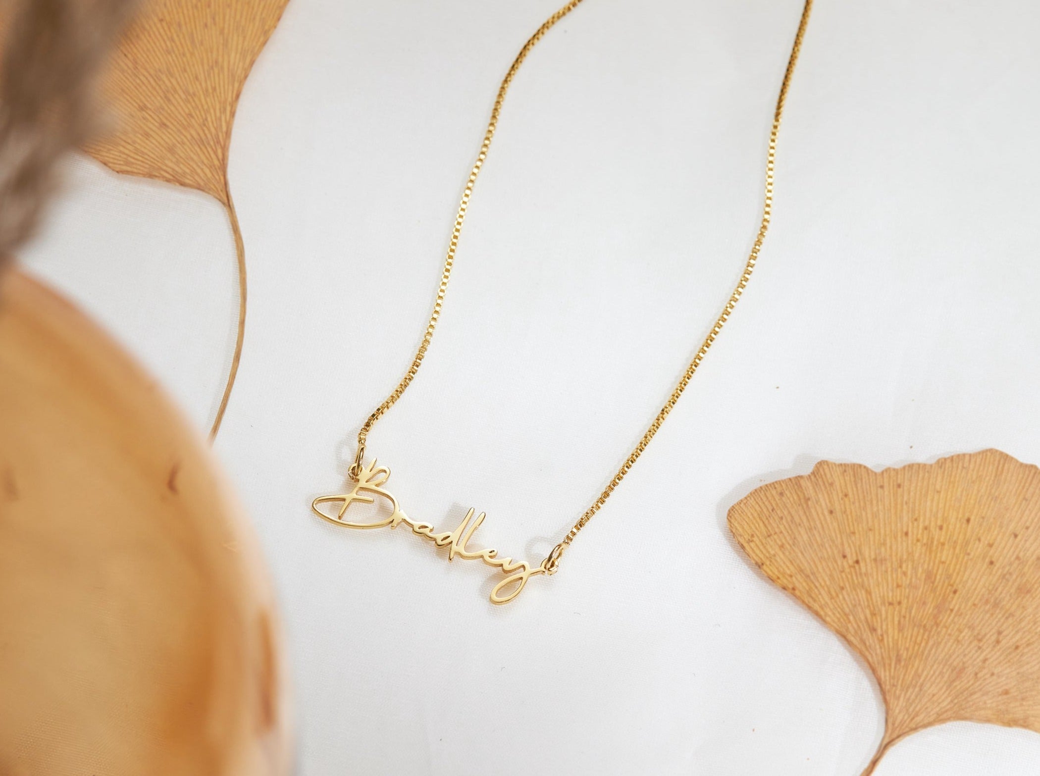 Personalized Name Necklace-Jewelry > Necklaces > Monogram & Name Necklaces-EcoPhilia