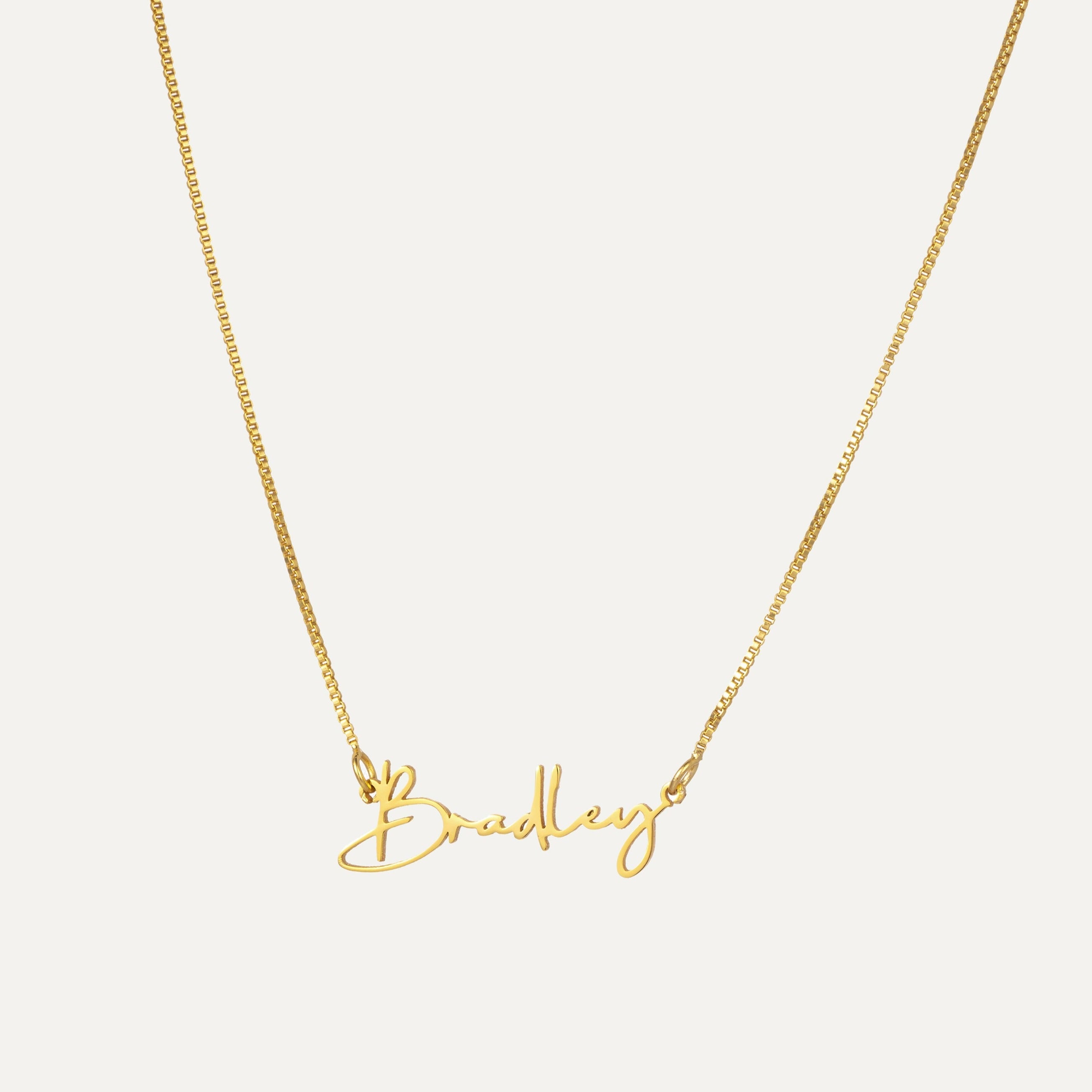 Personalized Name Necklace-Jewelry > Necklaces > Monogram & Name Necklaces-EcoPhilia