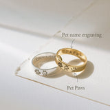 Pet Paw Ring-Jewelry > Rings > Statement Rings-EcoPhilia