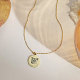 Pet Portrait Necklace-Jewelry > Necklaces > Pendant Necklaces-EcoPhilia