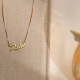 Rise Empowerment Necklace-Jewelry > Necklaces > Monogram & Name Necklaces-EcoPhilia