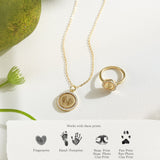 Spinner Necklace-Jewelry > Bracelets > Charm Bracelets-EcoPhilia