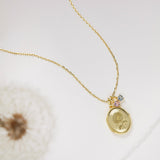 Sunflower Locket Necklace-Sunflower Locket Necklace-EcoPhilia