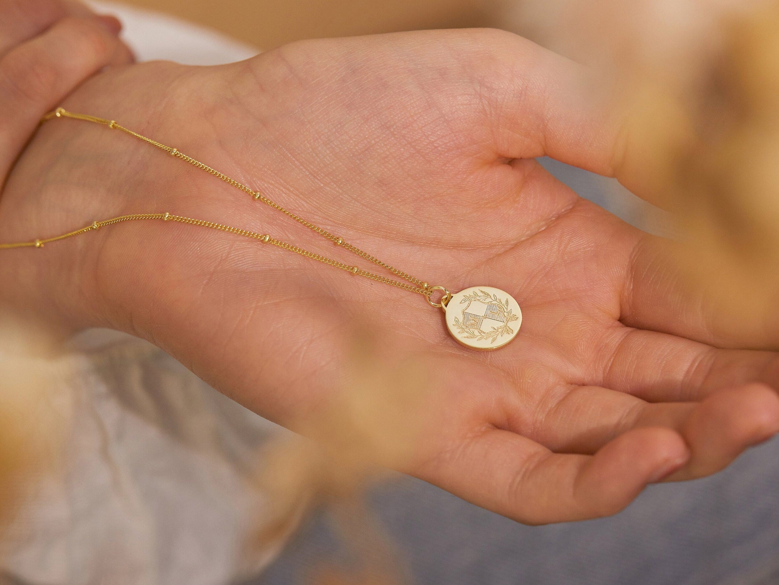 Wedding Crest Necklace-Wedding Crest Necklace-EcoPhilia