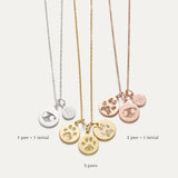 Your Actual Pet Paw Print Necklace-Jewelry > Necklaces > Pendant Necklaces-EcoPhilia