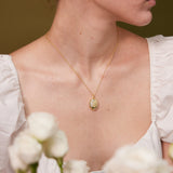 Customized Locket – Moon Star Necklace