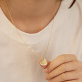 Fingerprint Necklace - Custom Engraved Pendant