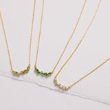 Birthstone Necklace - Personalized Sterling Silver Jewelry