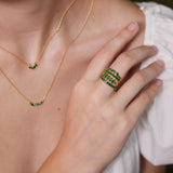 Birthstone Cluster Ring – Custom Gemstone Ring | Dainty Birthstone Jewelry Gift