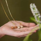 Pavé Cherry Necklace - Dainty Diamond Pendant
