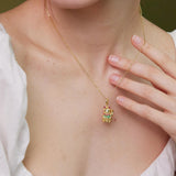 Lucky Cat Pendant - Maneki Neko Necklace