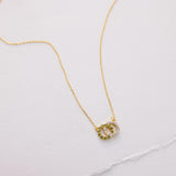 Custom Infinity Necklace - Interlocking Circles Necklace