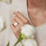 Engraved Initial Signet Ring – Personalized Monogram Jewelry