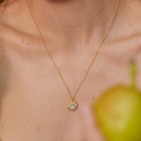 Pavé Paw Necklace - Diamond Paw Necklace